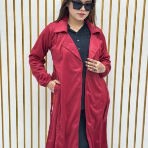 Stylish Ladies Overcoat (Belt System)